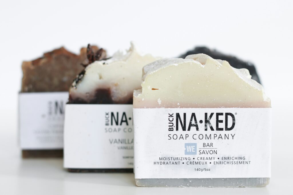 Three “naked” soap bars that are best for vaginal dryness and improving libido and the menopause