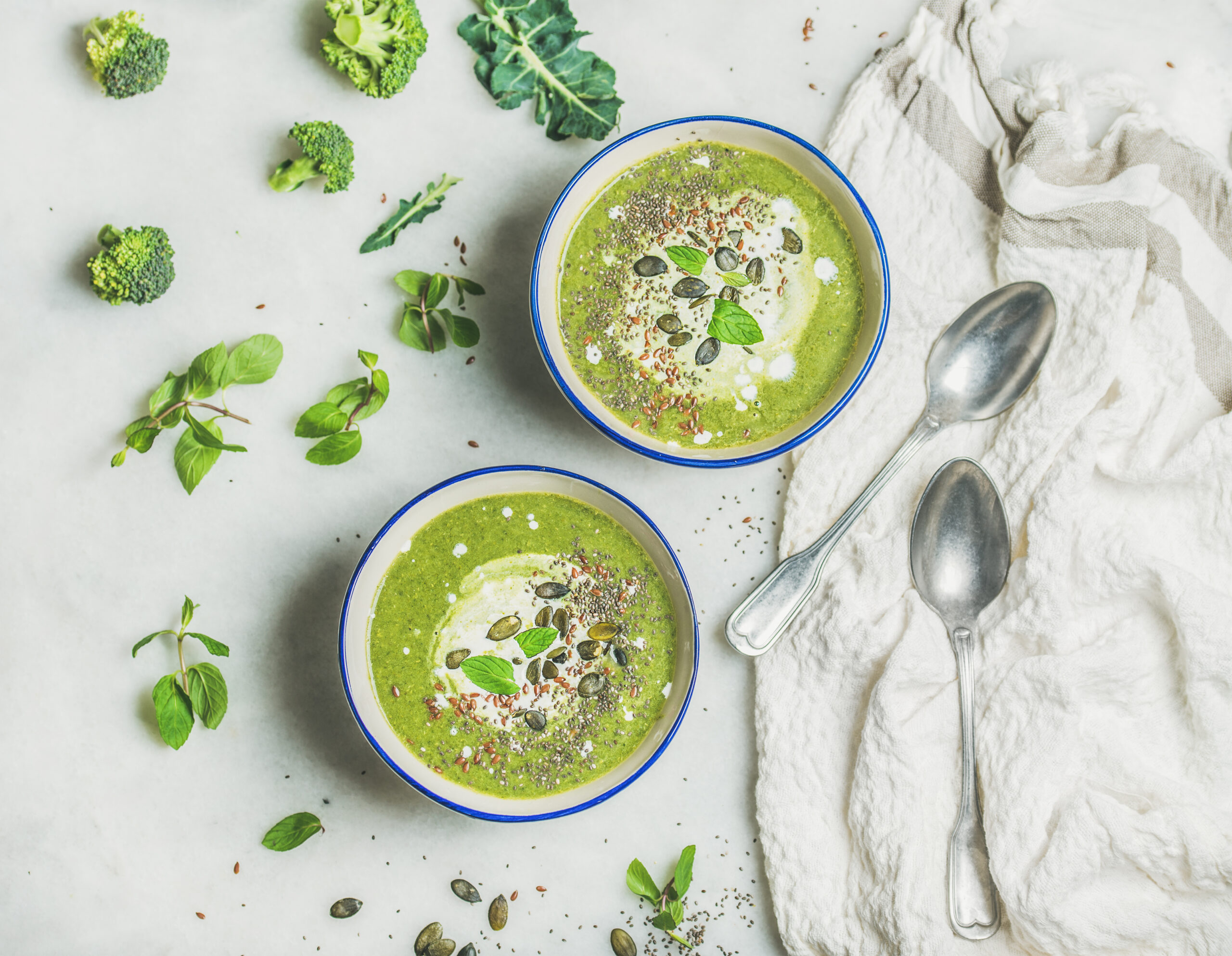 Creamy Broccoli Soup Recipe by Charlotte Hunter Menopause Nutritionist